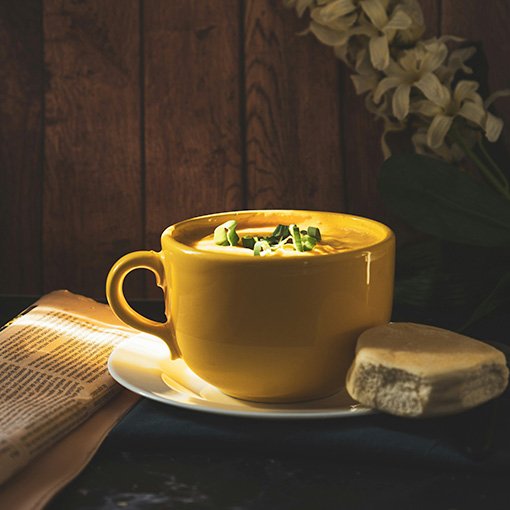 Velvety Broccoli Cheddar Soup